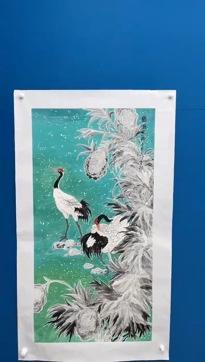 【闪购商品】国画张-四尺雪景/无框/W