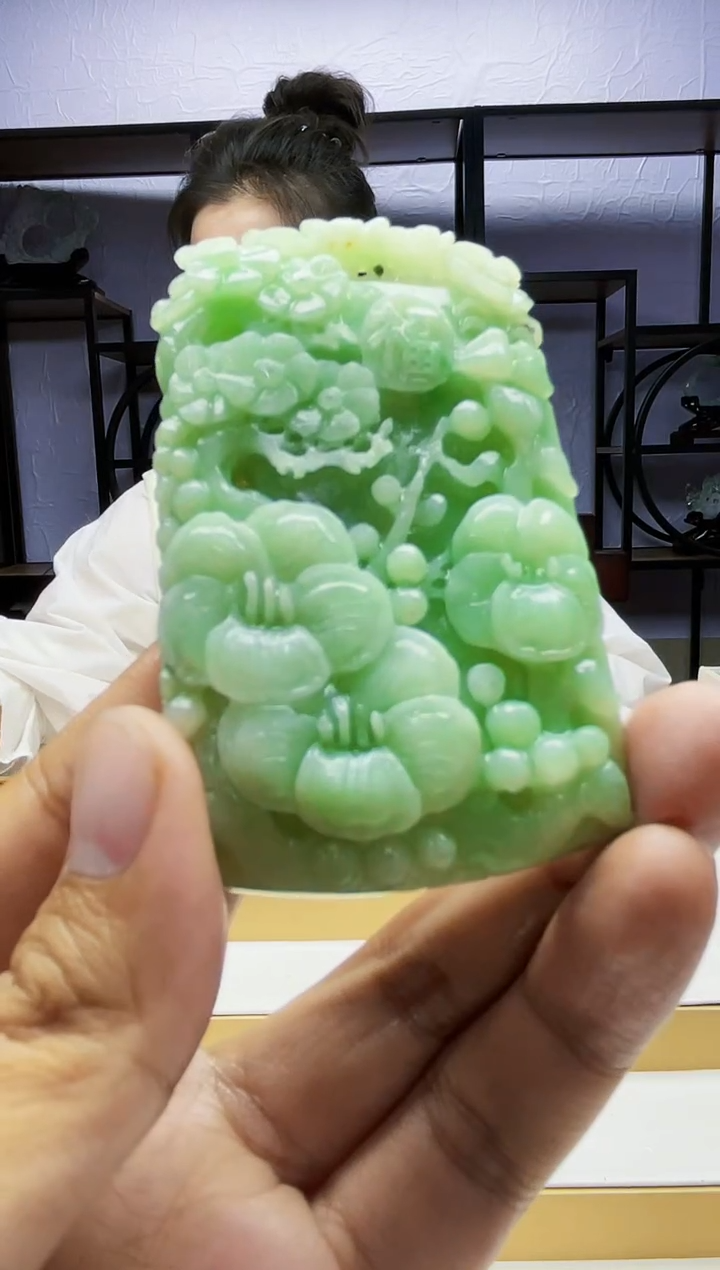 【闪购商品】定制翡翠未镶嵌毛货01240020 