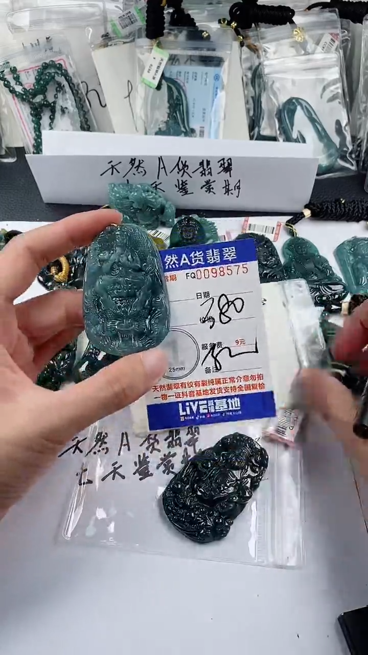 【闪购商品】翡翠颈饰未镶嵌             