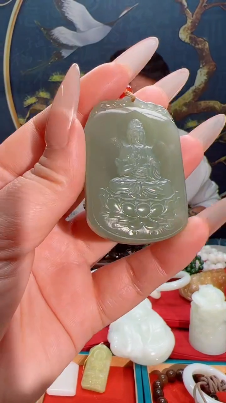 【闪购商品】和田玉吊坠未镶嵌1