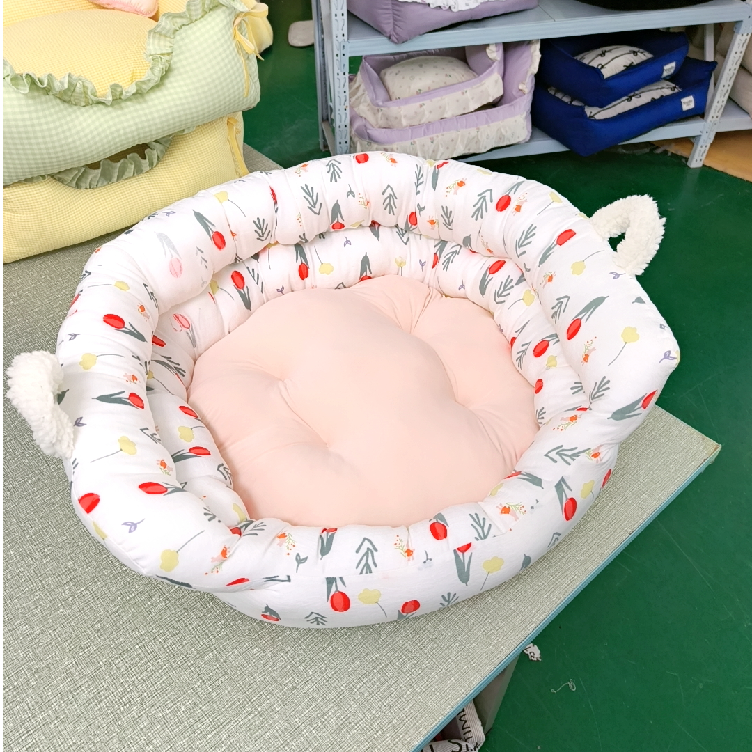 米蔓朵 猫窝狗窝四季通用手提猫睡垫宠物用品 提篮夏季冷感