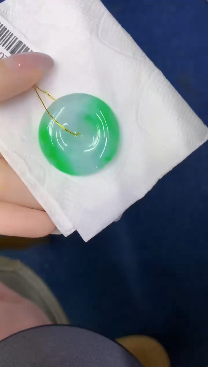 颈饰未镶嵌翡翠缅甸天然翡翠A货