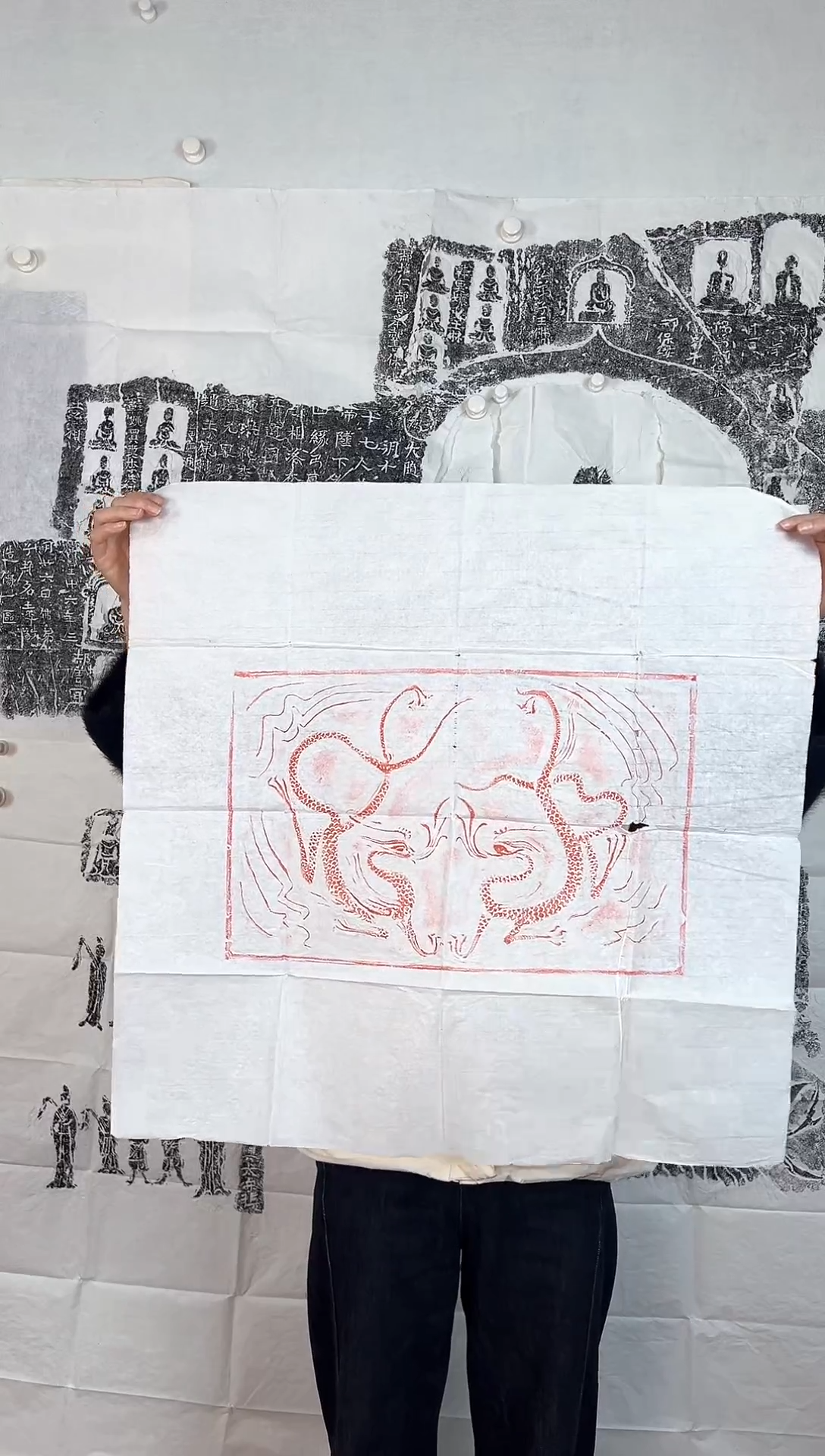 昌化石印石双龙戏舞