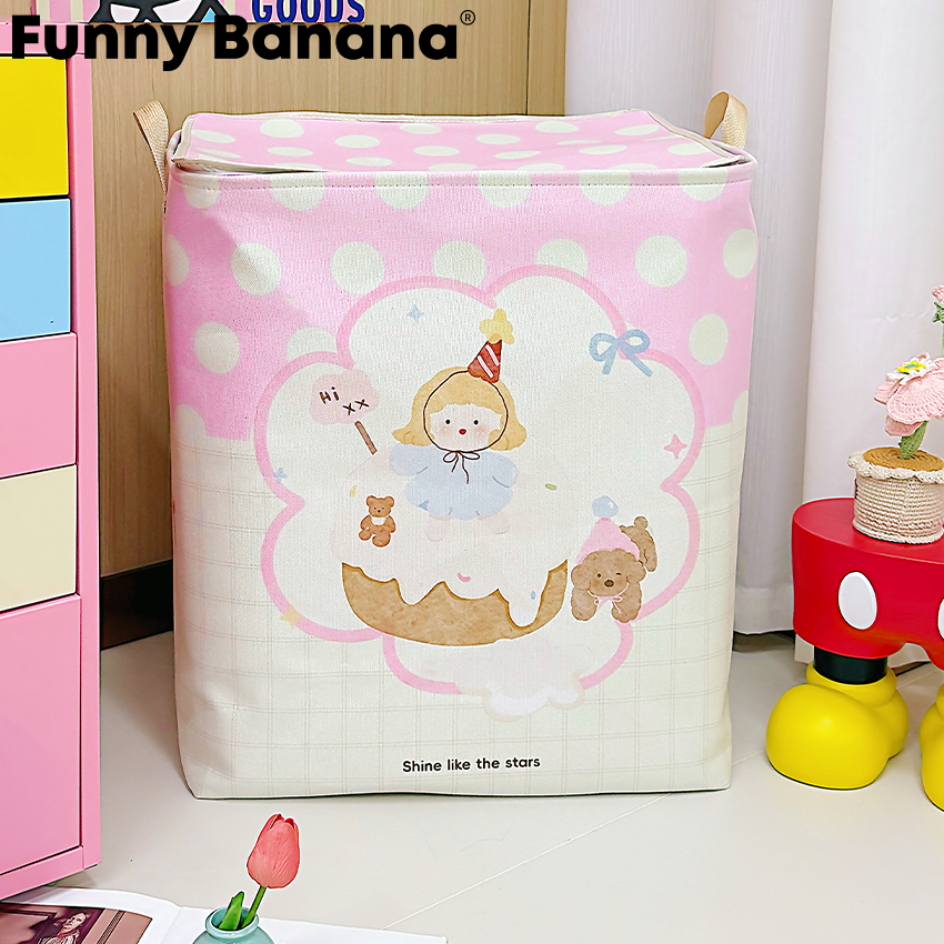 装被子收纳袋大容量加厚耐磨收纳筐换季衣服玩具整理袋搬家松弛感