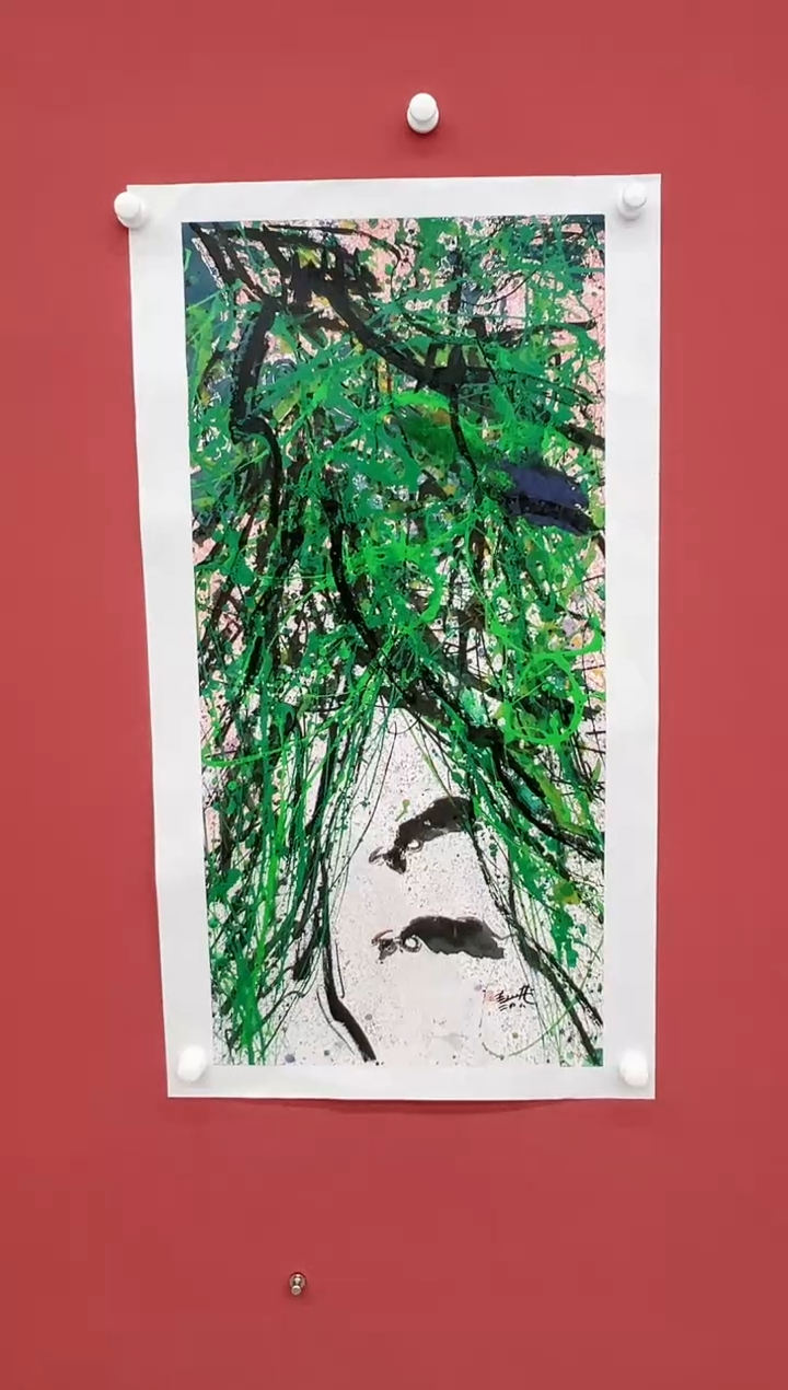 【闪购商品】绘画赵燮-4.5平尺-藤萝
