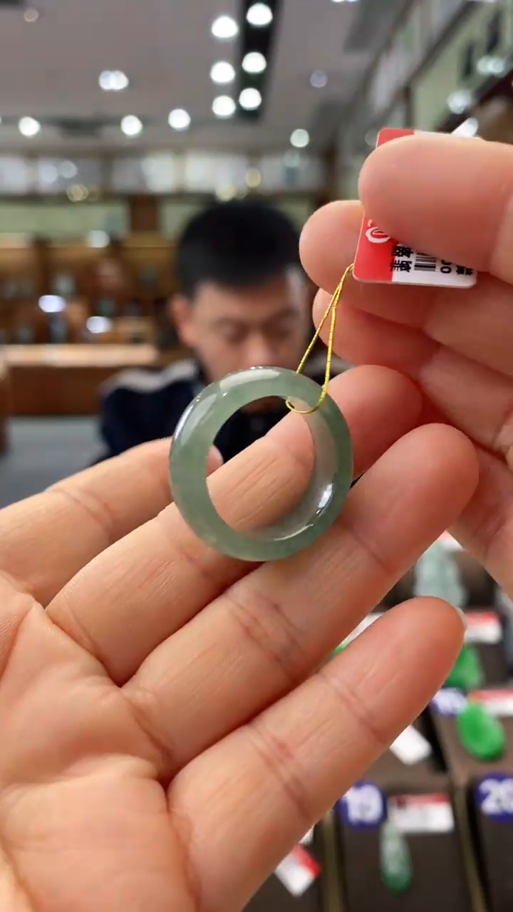 【闪购商品】翡翠戒圈未镶嵌17戒圈