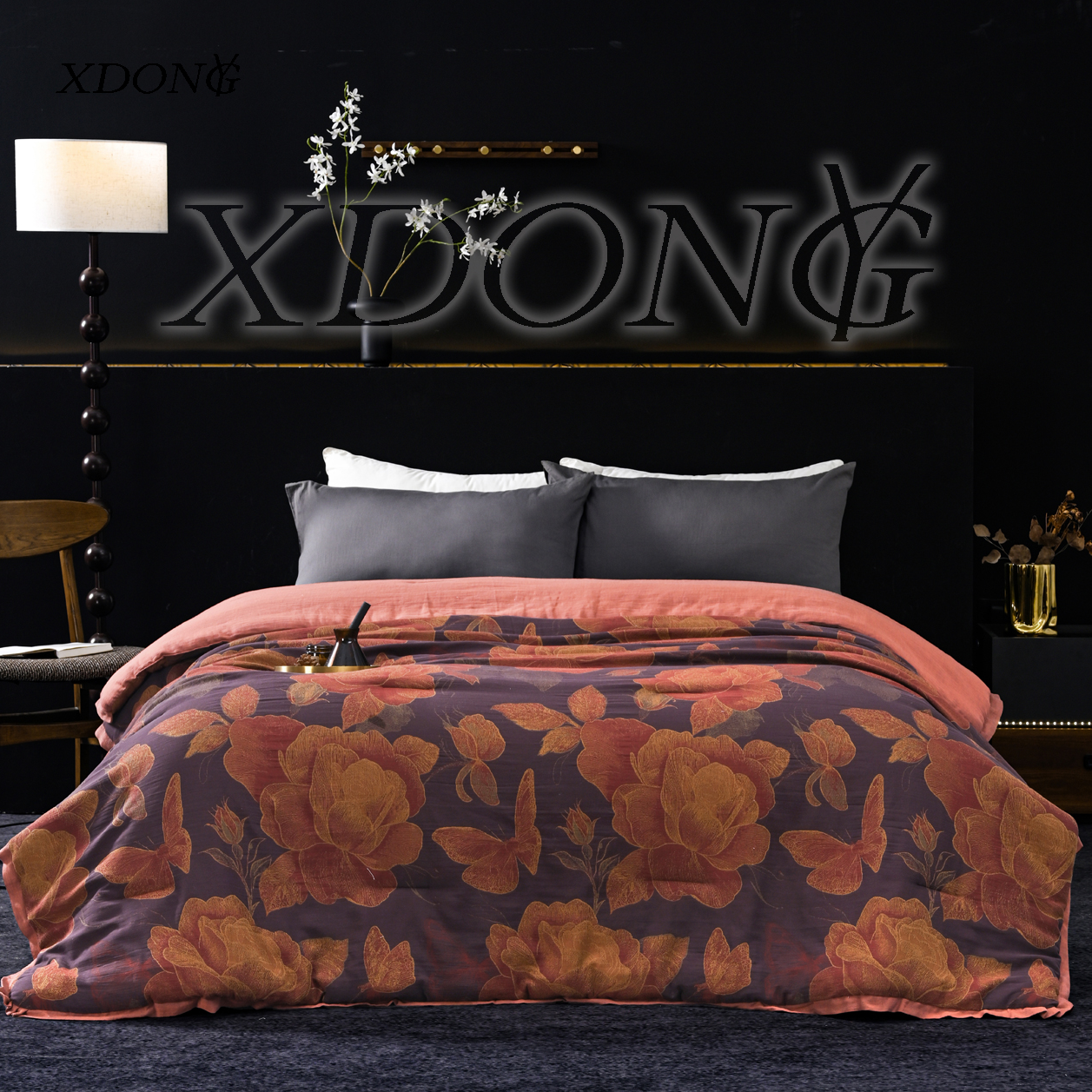 XDONGY（冬云家纺）高定200*230柔软亲肤舒适透气  花知晓 冬被