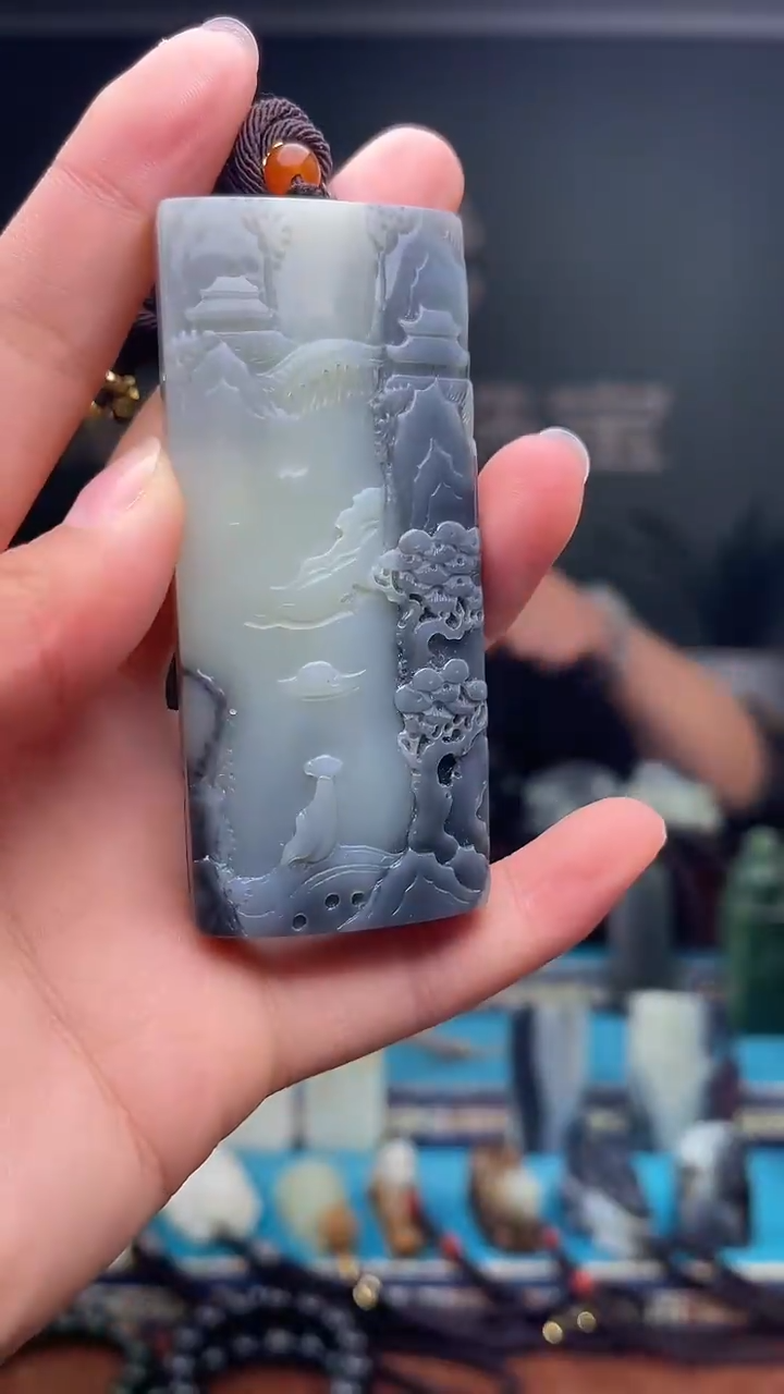 未镶嵌和田玉挂件1