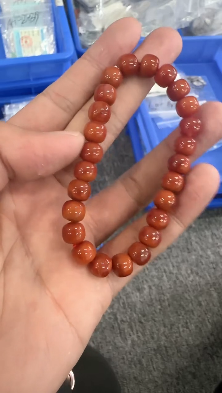 【闪购商品】南红玛瑙手串未镶嵌约8-9MM
