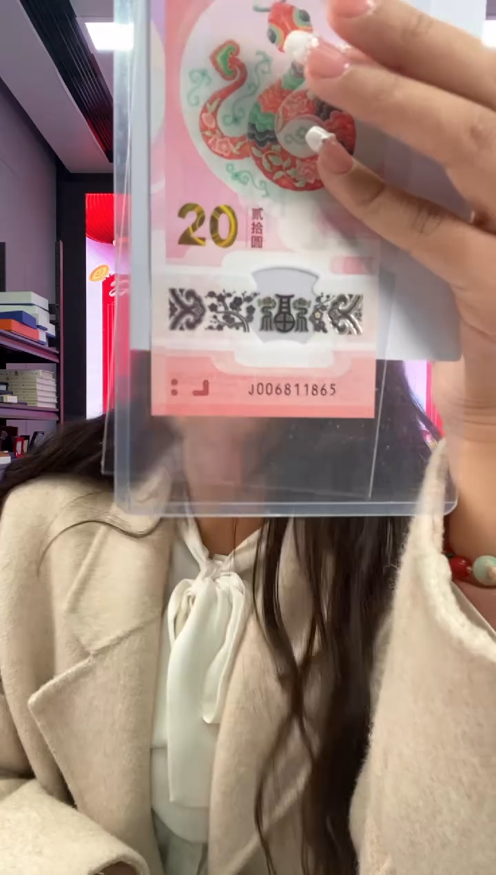 【闪购商品】塑料蛇钞一张006811865