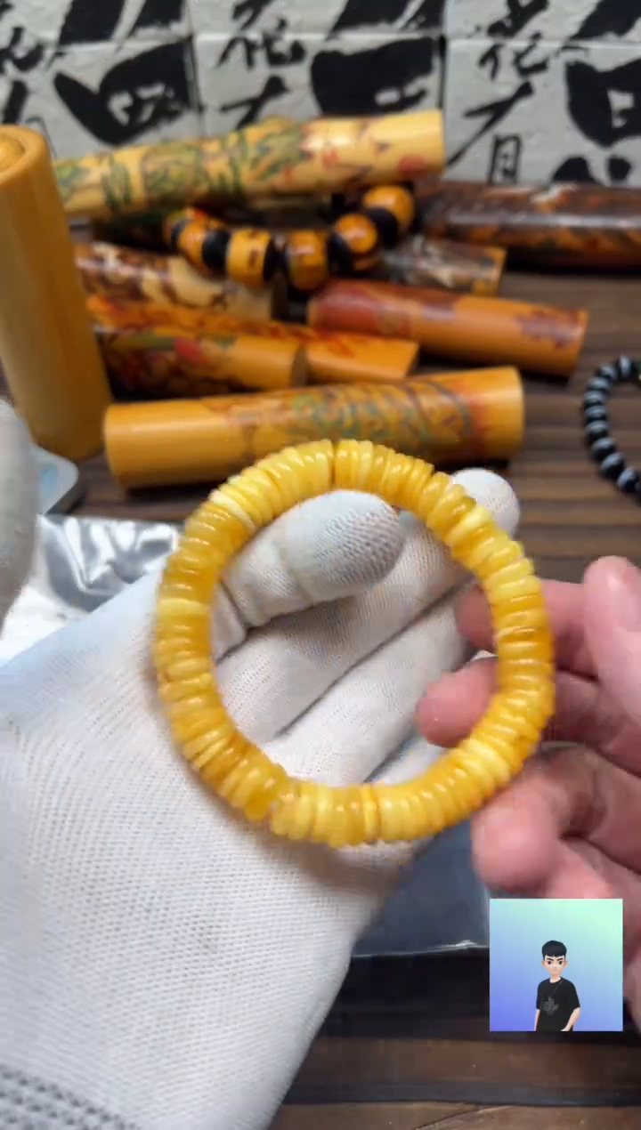 【闪购商品】未镶嵌蜜蜡裸石蜜蜡手串