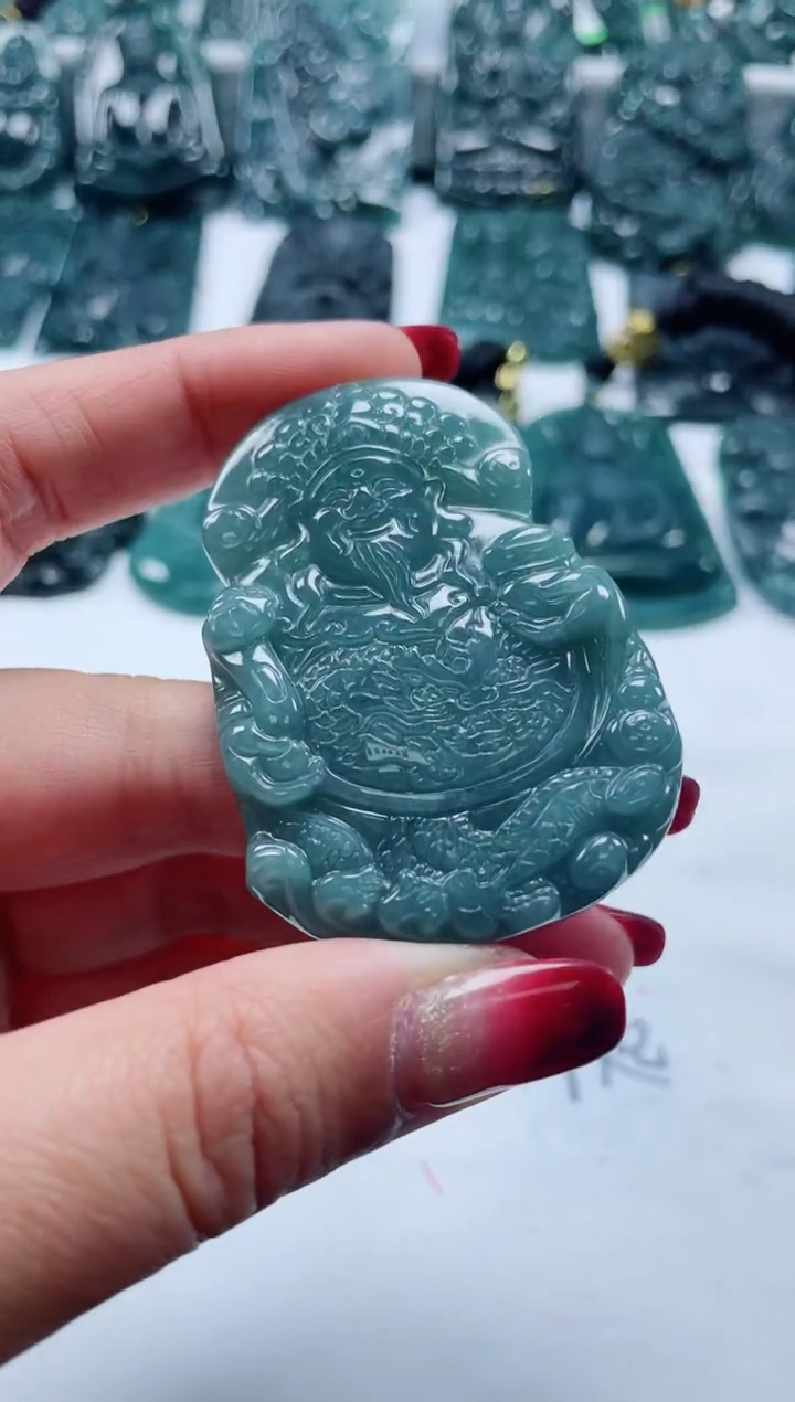 【闪购商品】翡翠颈饰未镶嵌多样性发货一件发货-财神