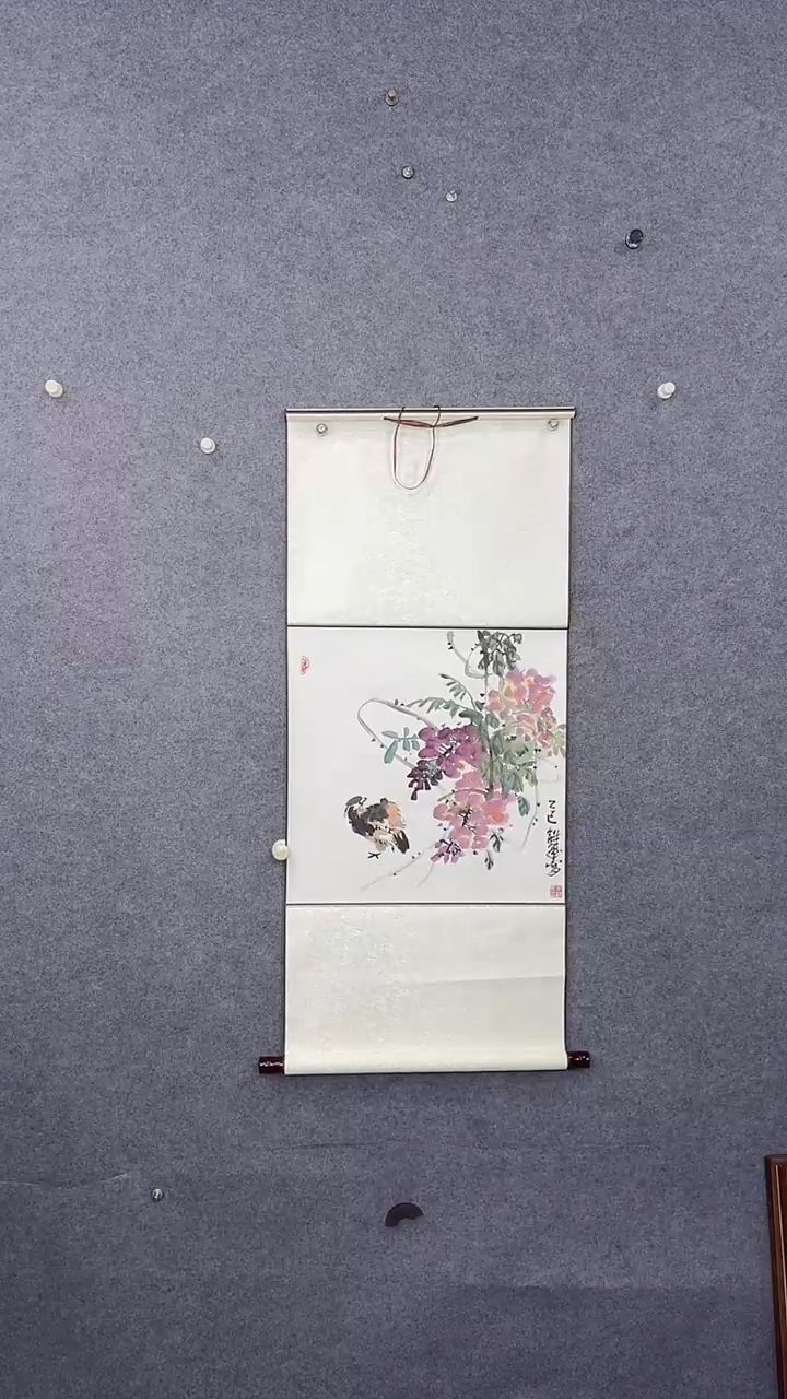 国画115*48吴铁成作品