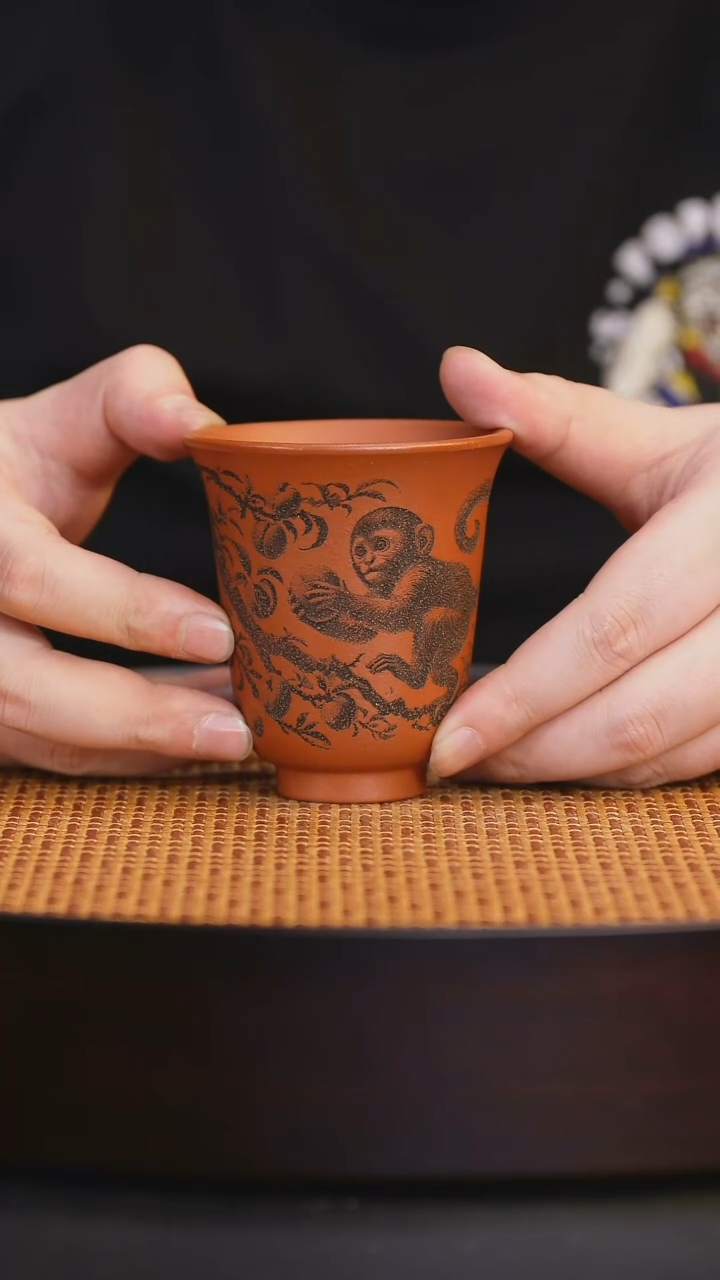 宜兴全手工紫砂杯