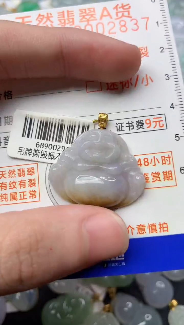 【闪购商品】翡翠颈饰18K金镶嵌5..........