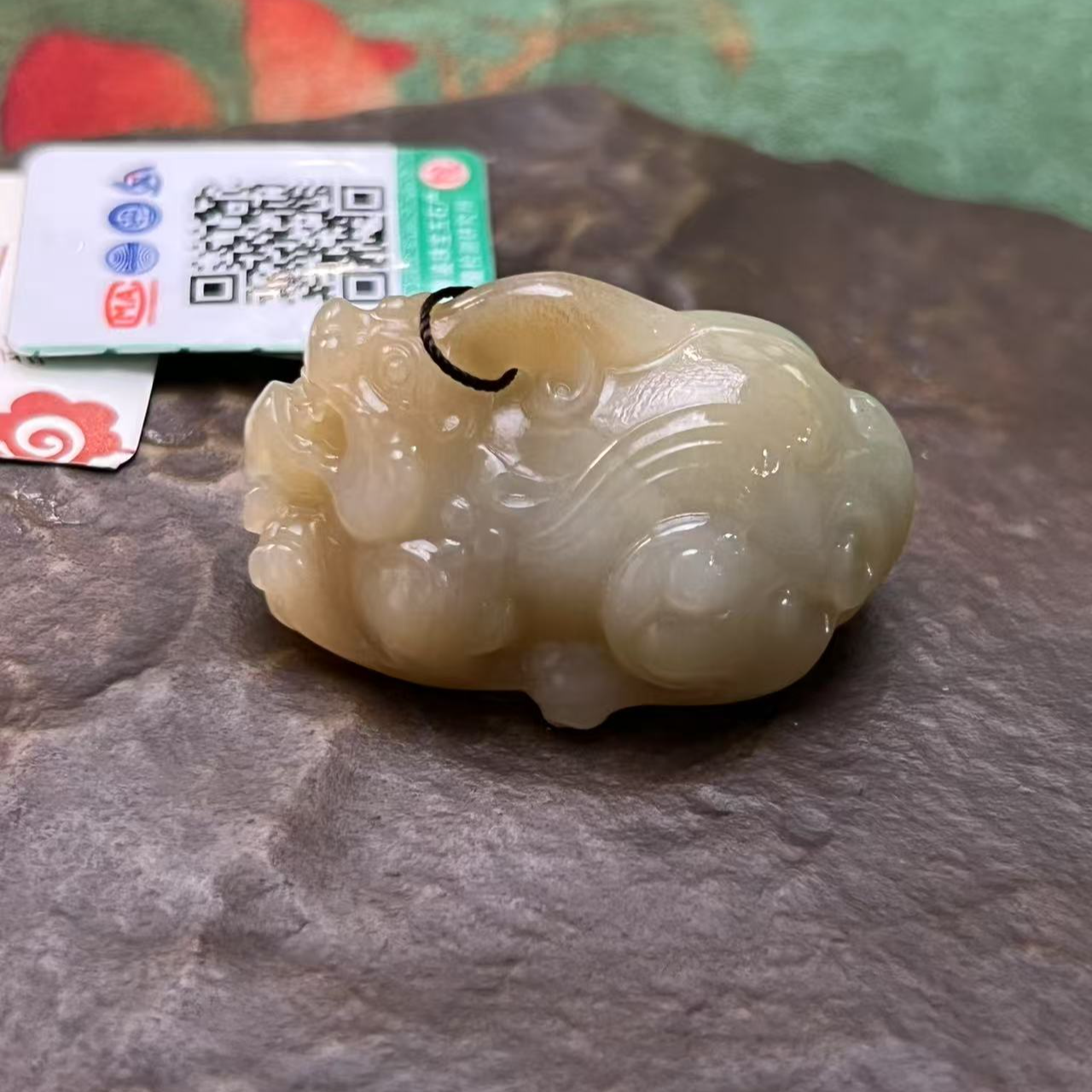 JHC0524和田玉挂件貔貅