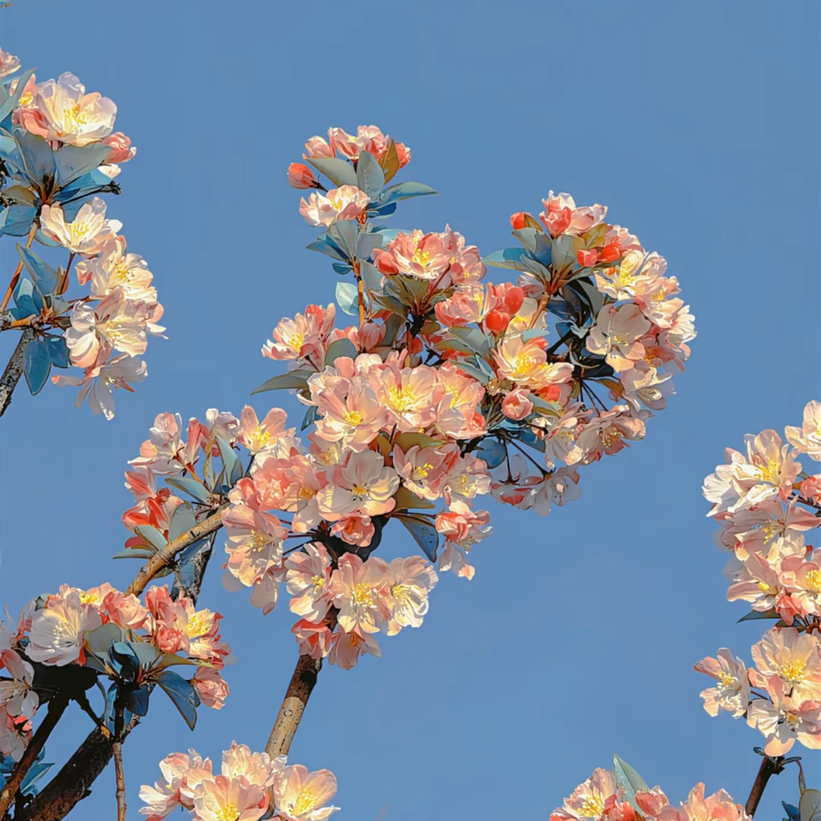 每一瓣落花，都是一声春的叹息花卉-两大一小拍一单-003