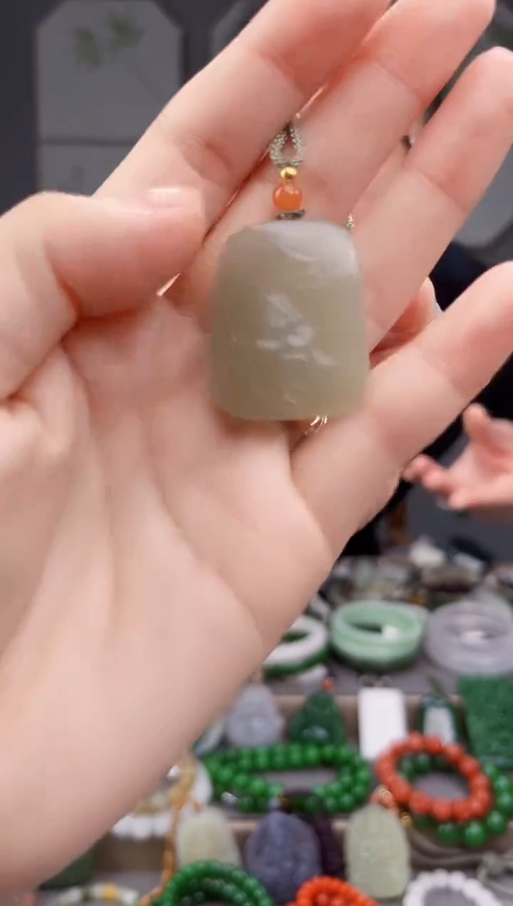 颈饰未镶嵌和田玉多样性发货拍一发一