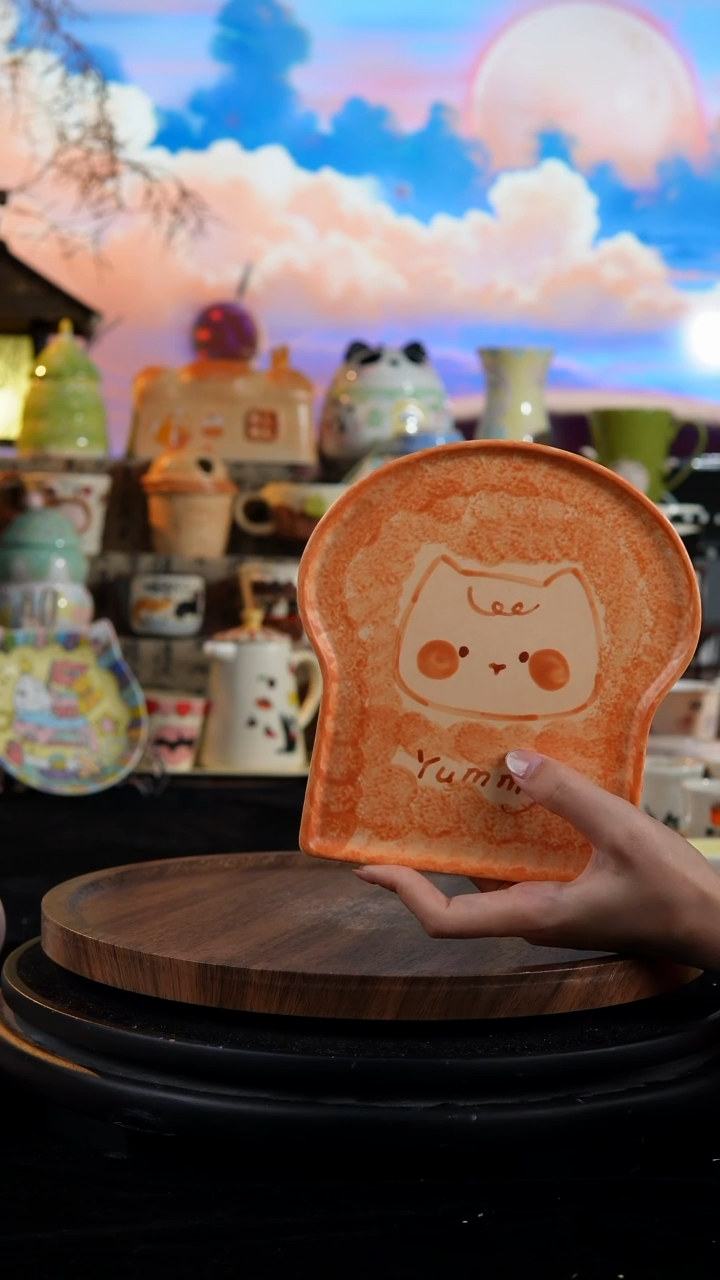 陶瓷便携款手工手绘景德镇陶瓷