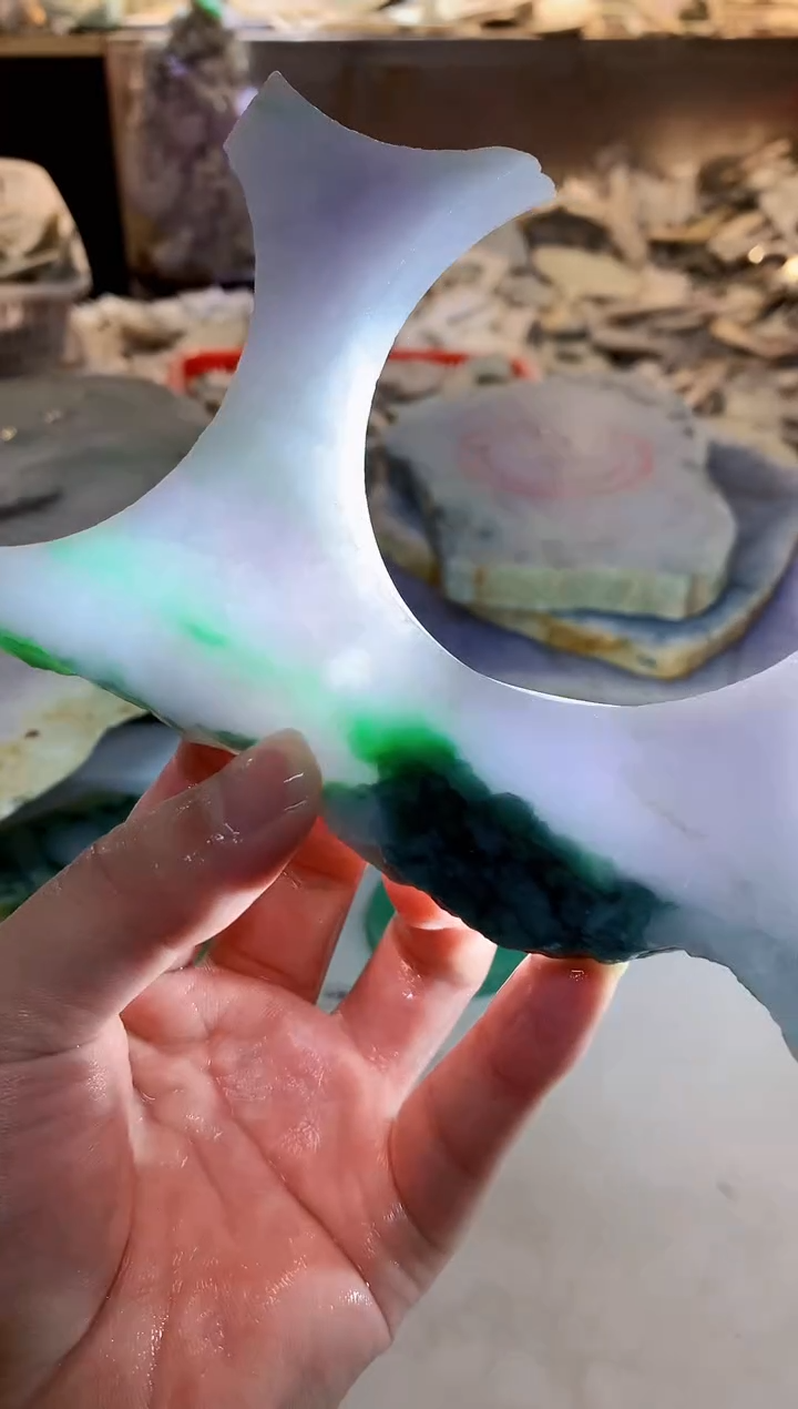 【闪购商品】翡翠挂件未镶嵌0朱0翡翠珠宝364