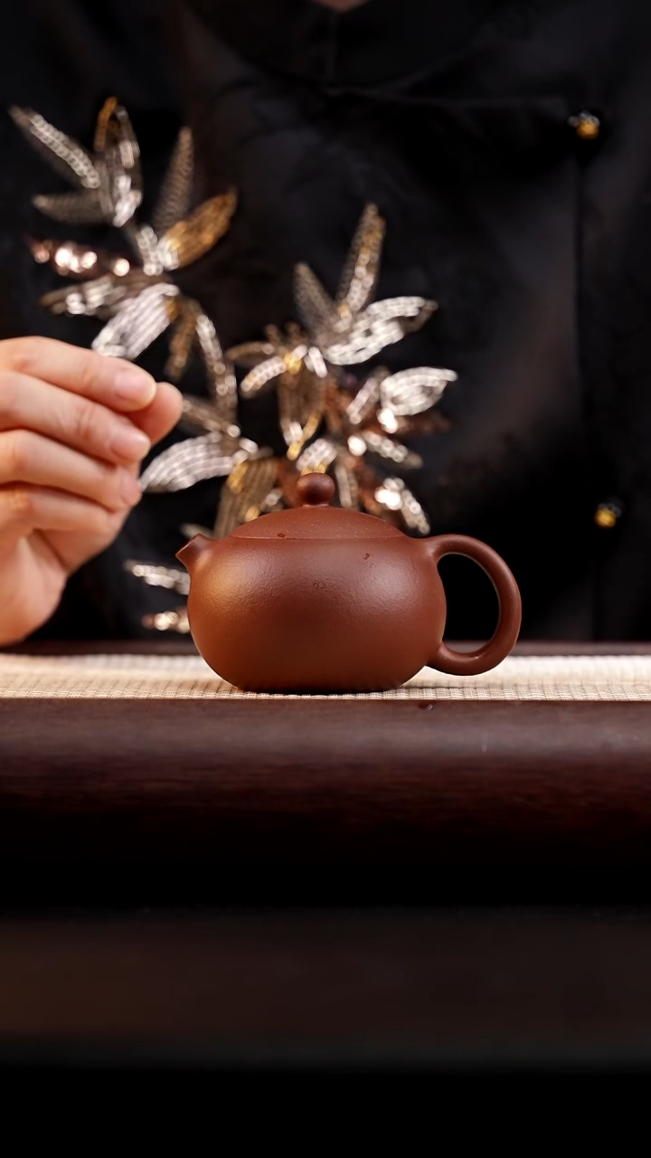 茶壶紫砂底槽清西施