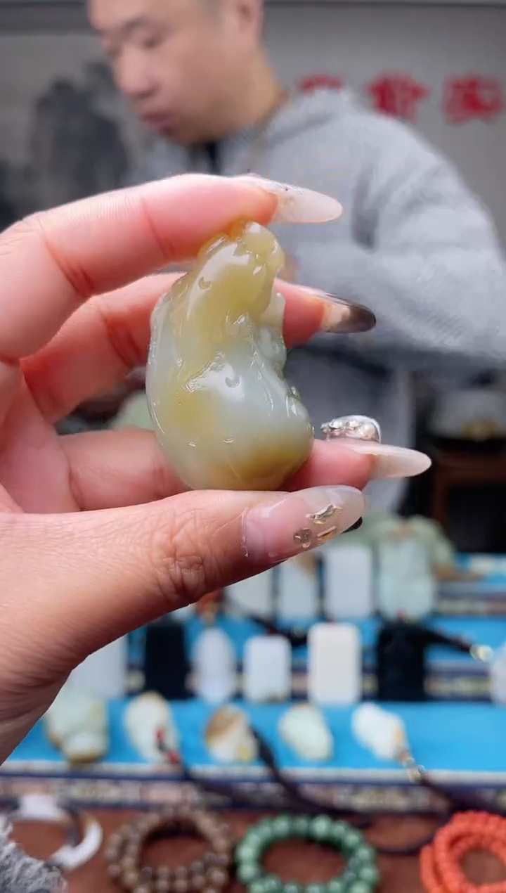 【闪购商品】和田玉挂件未镶嵌1