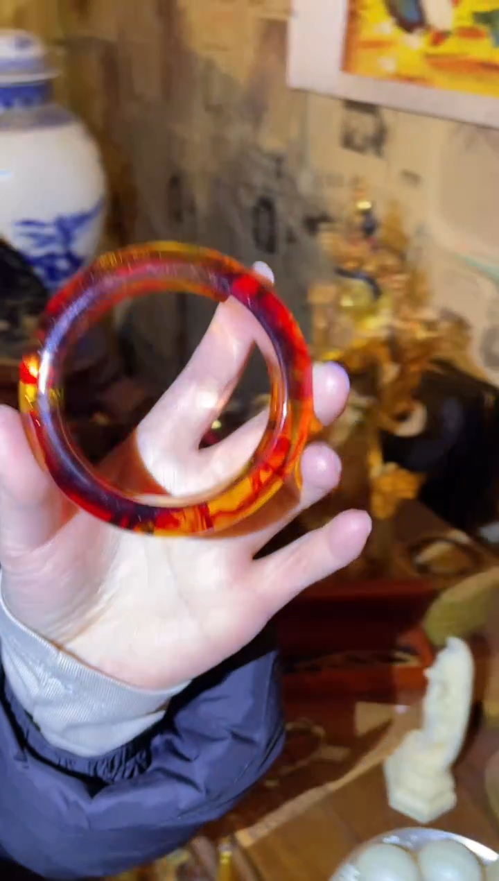 【闪购商品】蜜蜡颈饰未镶嵌黄破镯