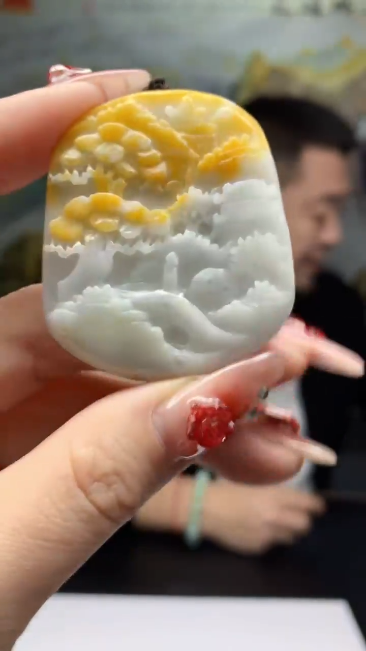 【闪购商品】翡翠颈饰未镶嵌1064ry-jj挂件13