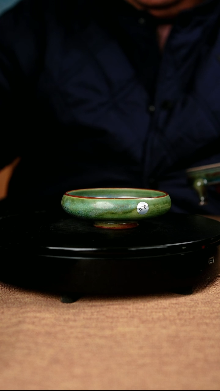 【闪购商品】670#靠山窑一级品原矿钧瓷炉钧釉主人杯