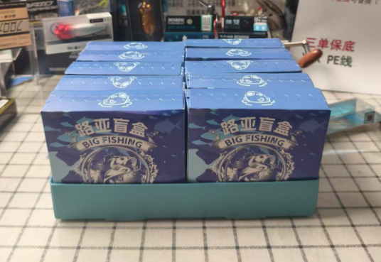 盲盒拆卡【轮】【杆】【线】【饵】
