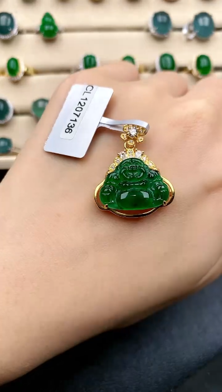 【闪购商品】翡翠戒指银S925镶嵌....