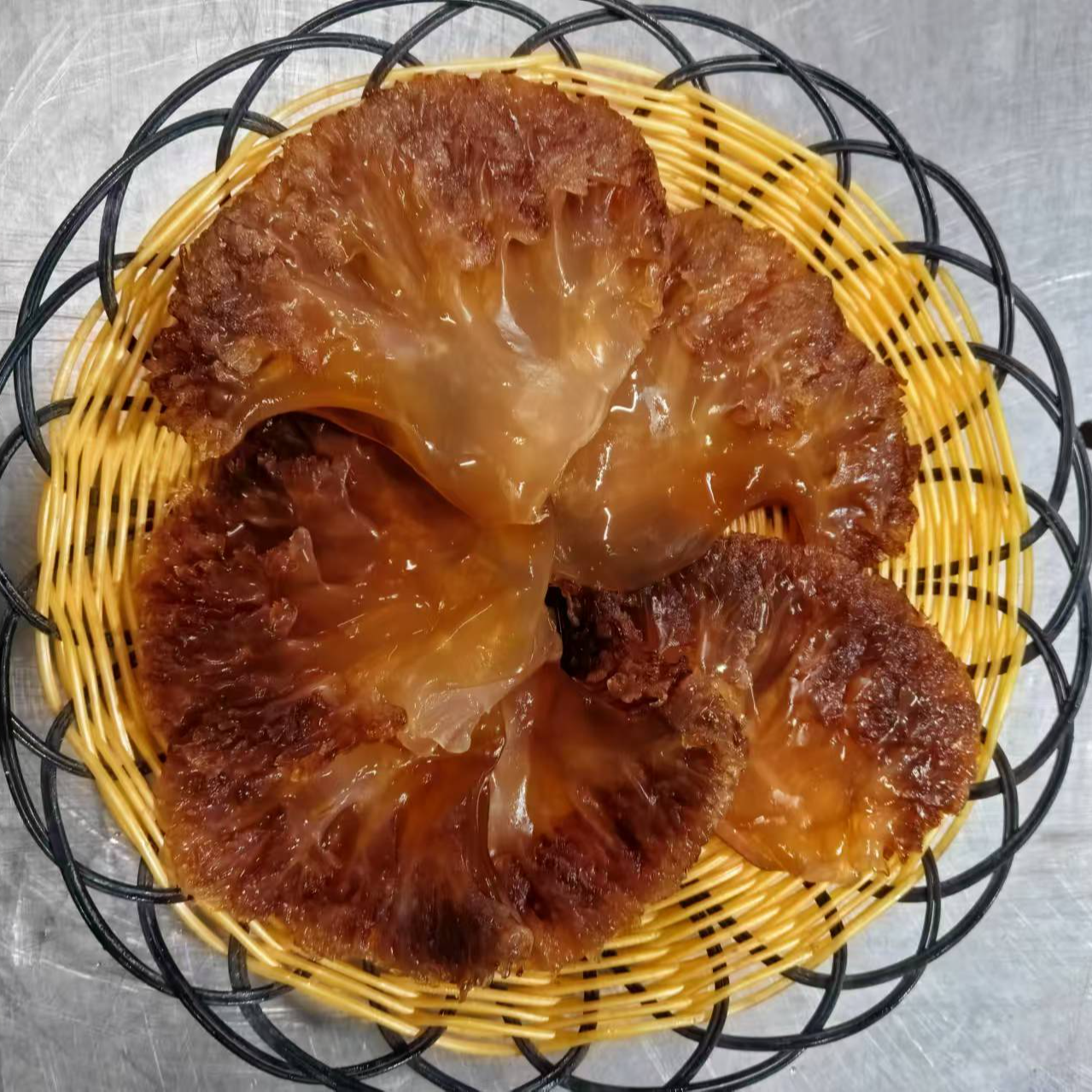 A【润永鲜】天然海蜇叶 干皮盐渍非即食凉拌菜爽脆