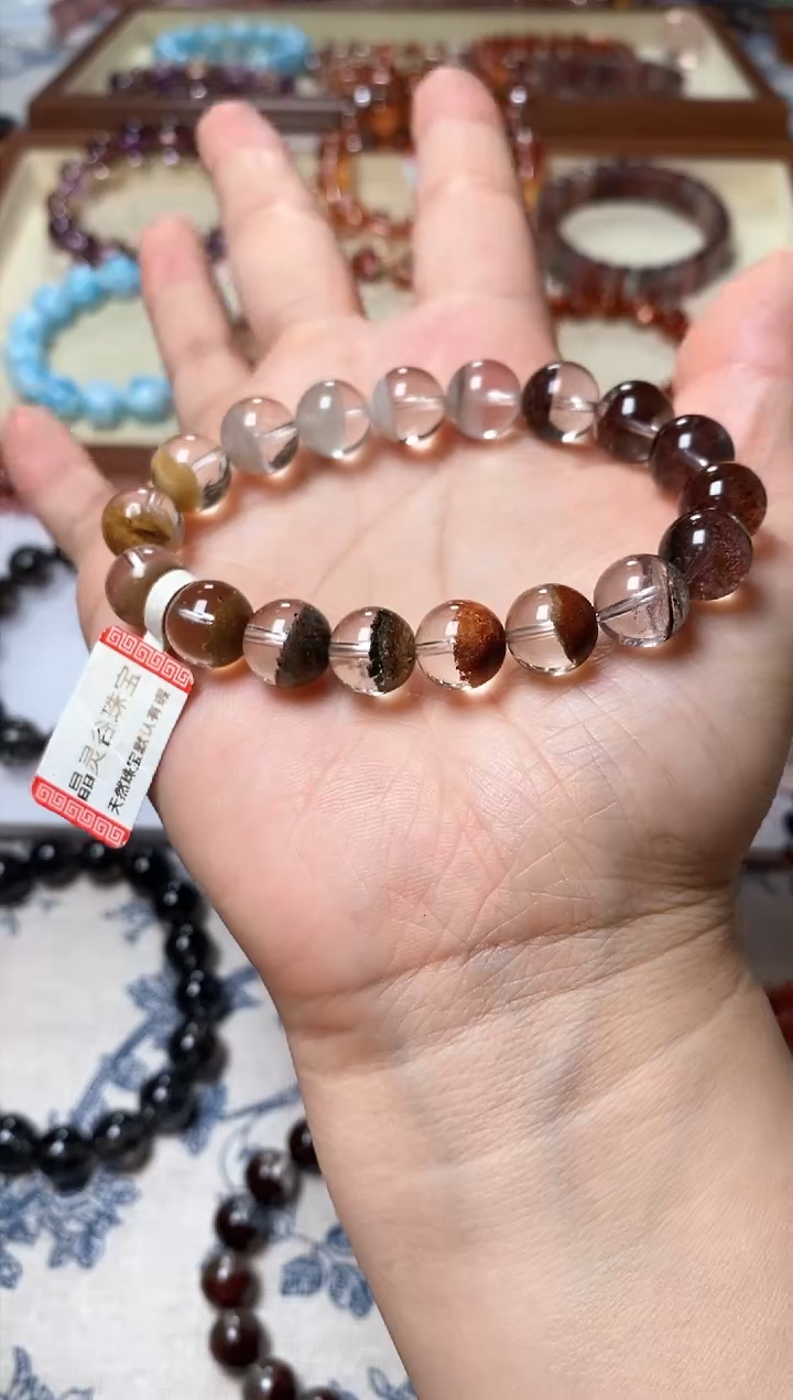 水晶手链未镶嵌四季幽灵10+