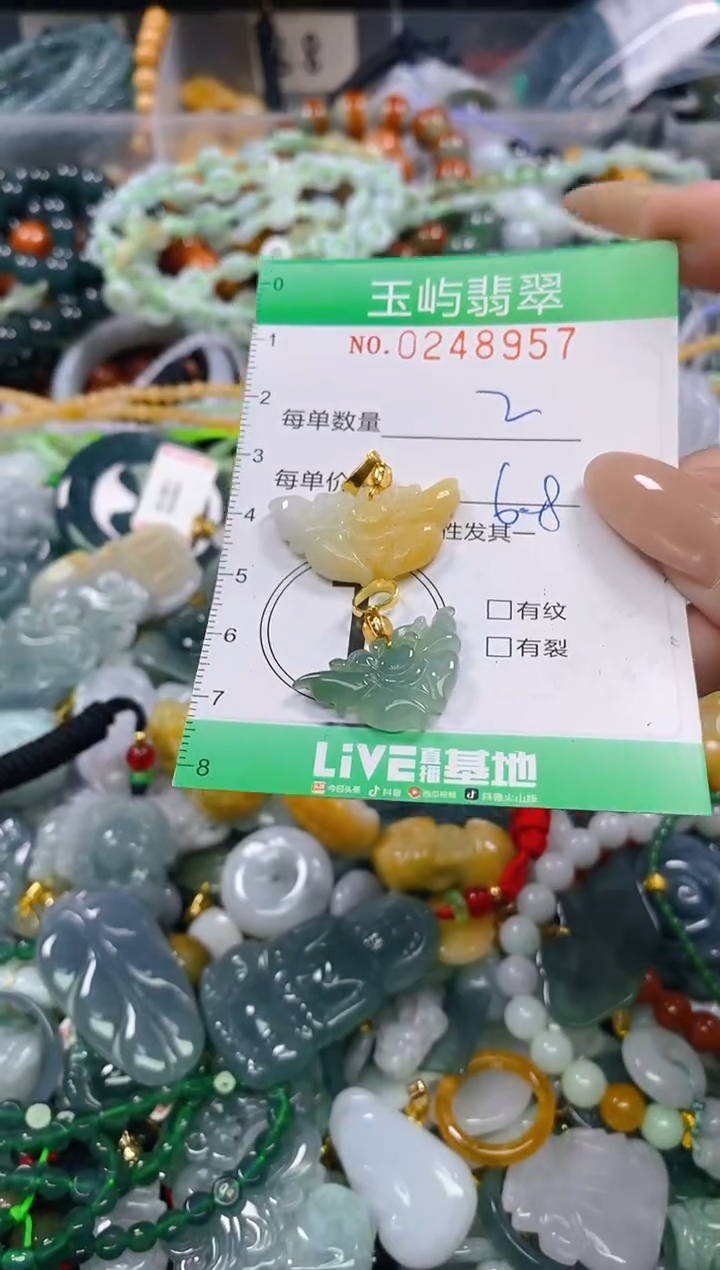 颈饰未镶嵌翡翠闪购0248957