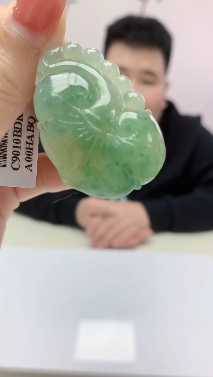 定制翡翠未镶嵌888xm-毛货如意85