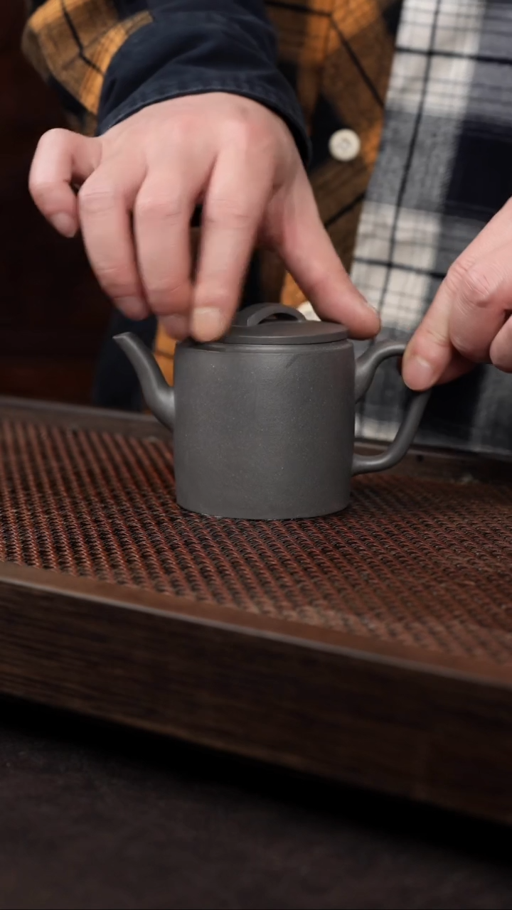 【闪购商品】紫砂茶壶青灰泥高汉瓦