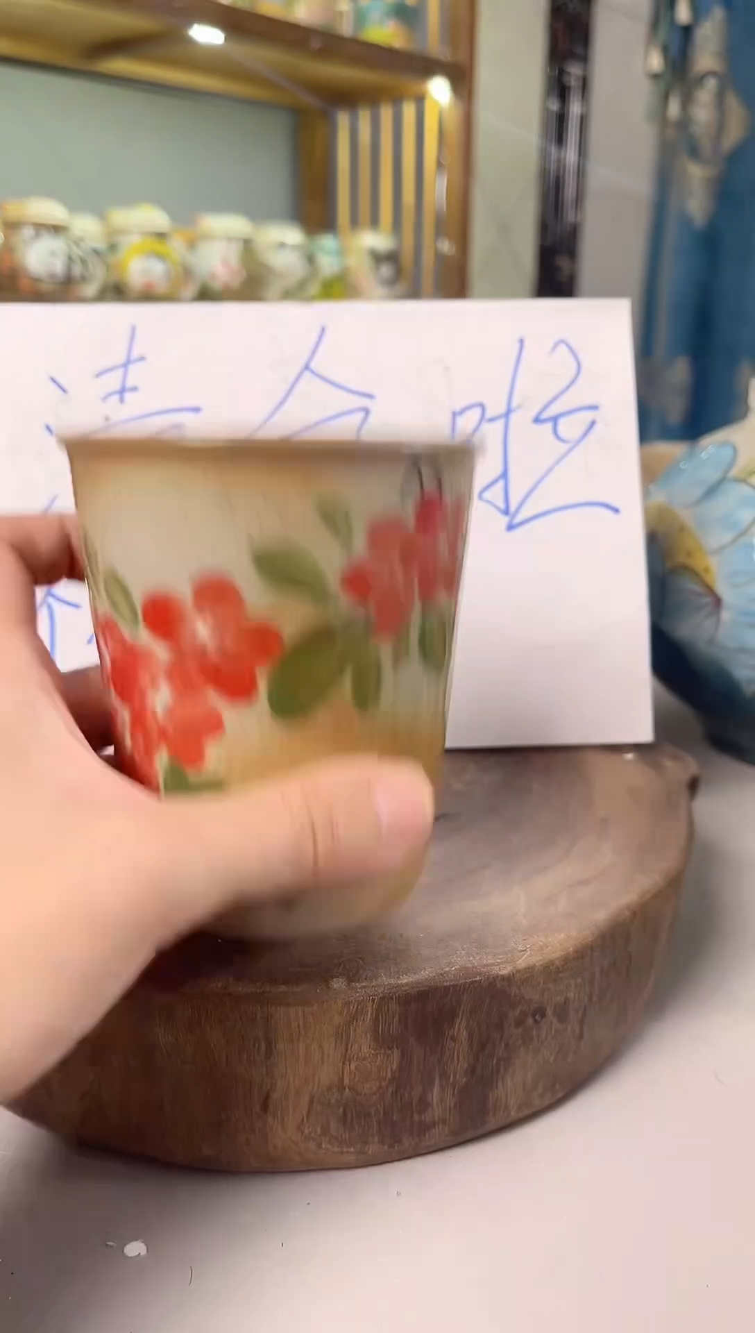 【闪购商品】瓷片景德镇手绘高温釉下彩