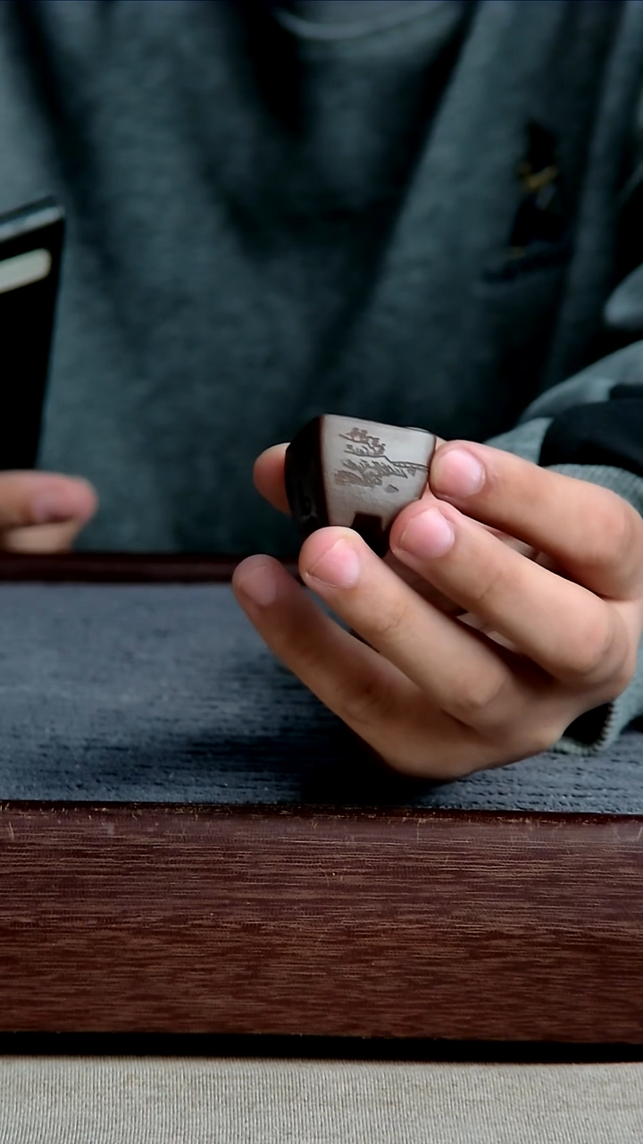 紫砂花盆2*2内径紫砂花盆