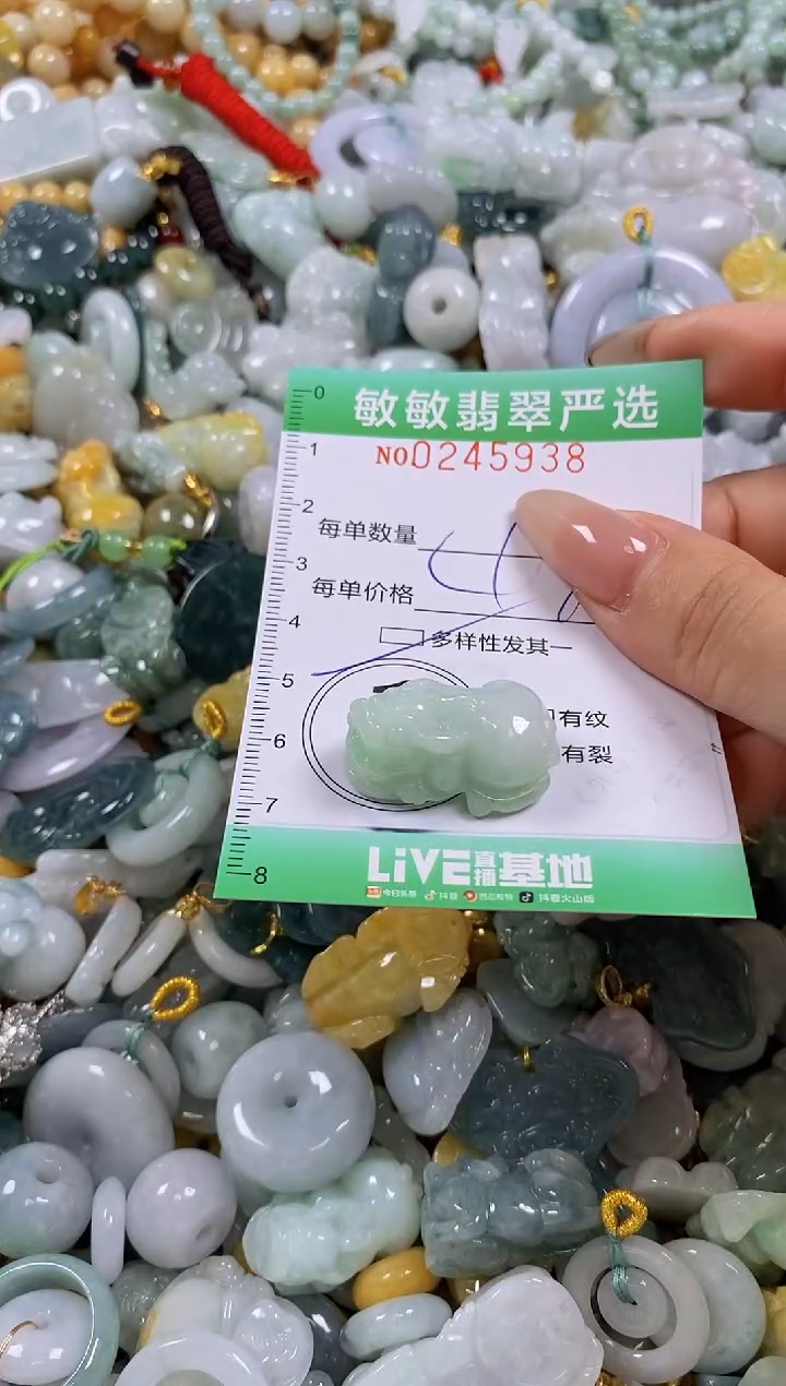 翡翠未镶嵌颈饰闪购0245938多样性发其一