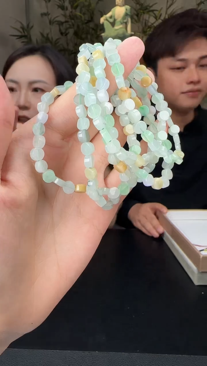 未镶嵌手串翡翠JJD1209007多样性发一