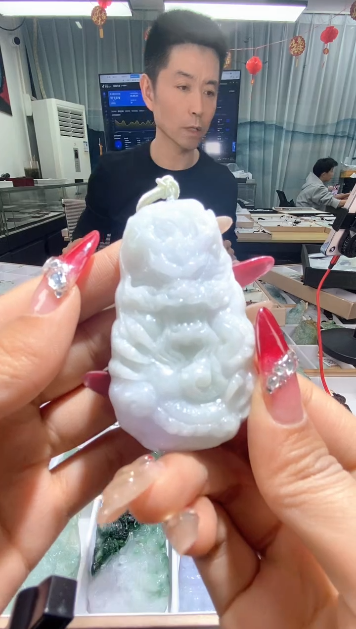 【闪购商品】翡翠颈饰未镶嵌天然缅甸翡翠A货未镶嵌