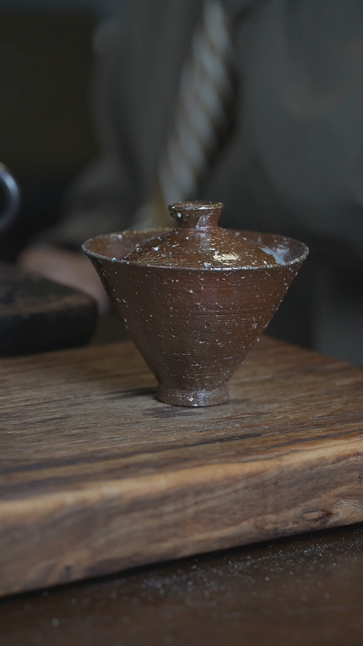 【闪购商品】盖碗浪鬼柴烧 浪鬼柴烧 