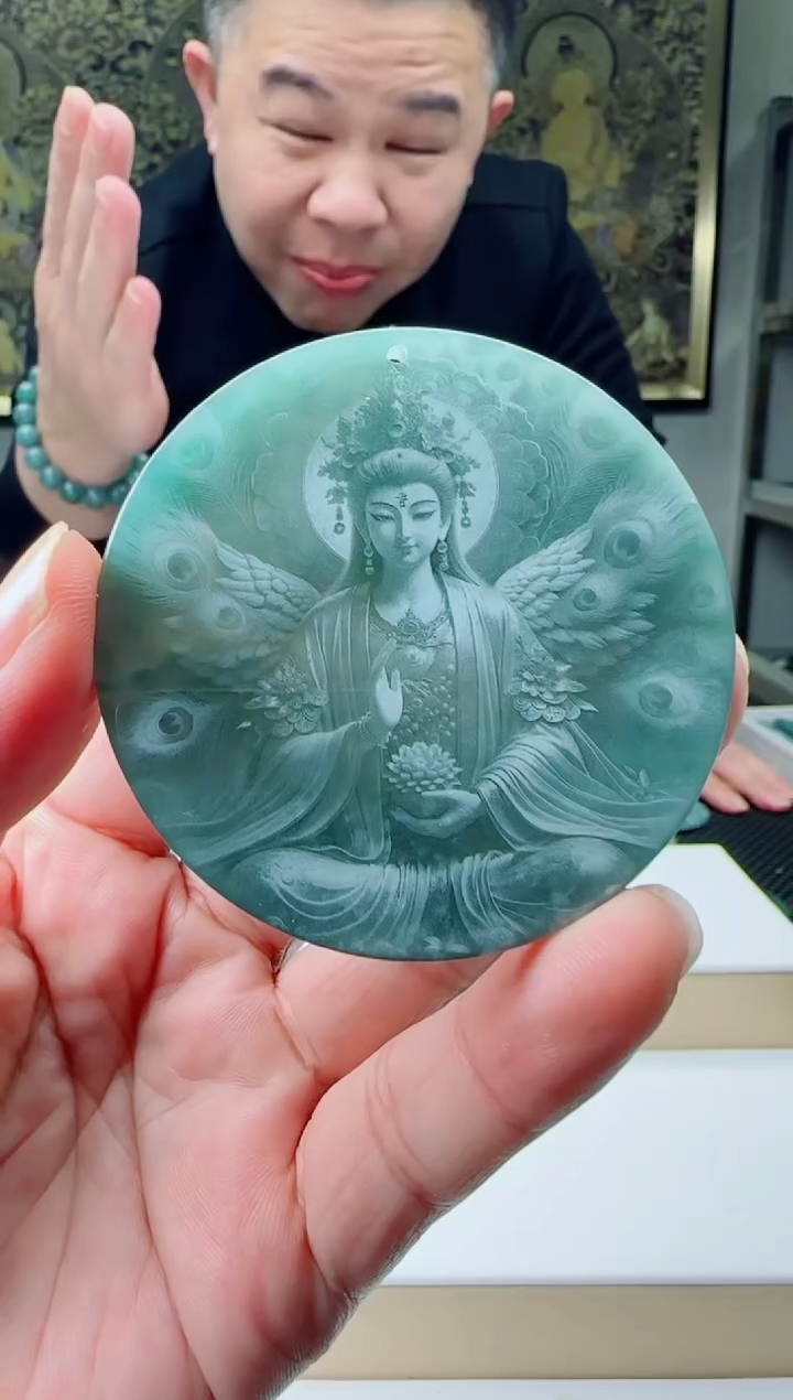【闪购商品】翡翠颈饰未镶嵌多样性发货一件发货佛母