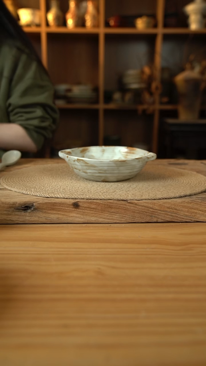 福利粉影系列的7英寸双耳盘1个