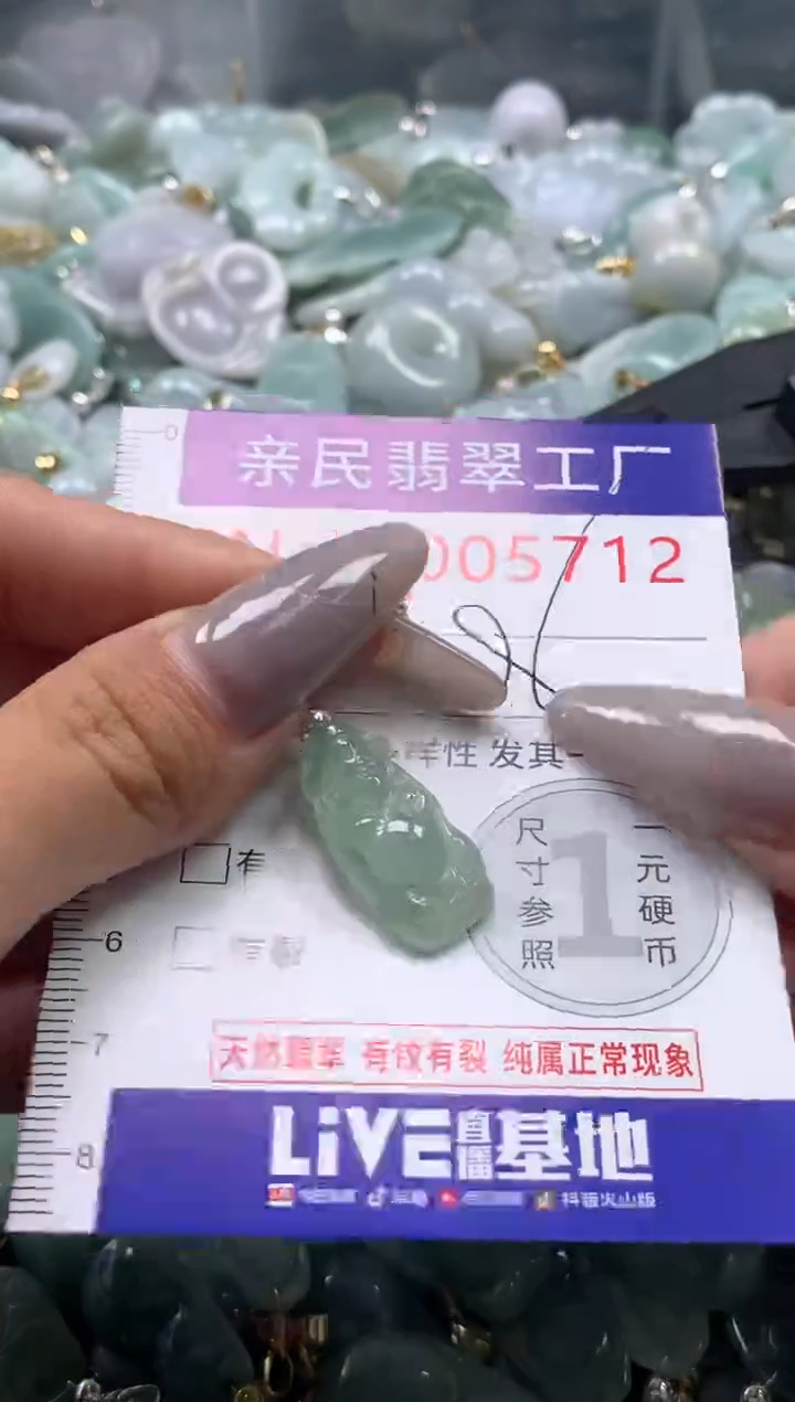 颈饰未镶嵌翡翠5712