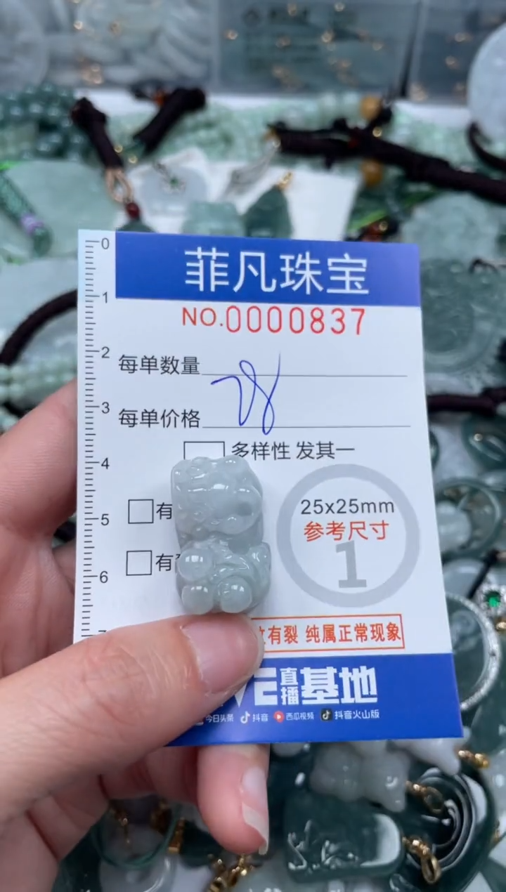 【闪购商品】翡翠颈饰未镶嵌00..0837