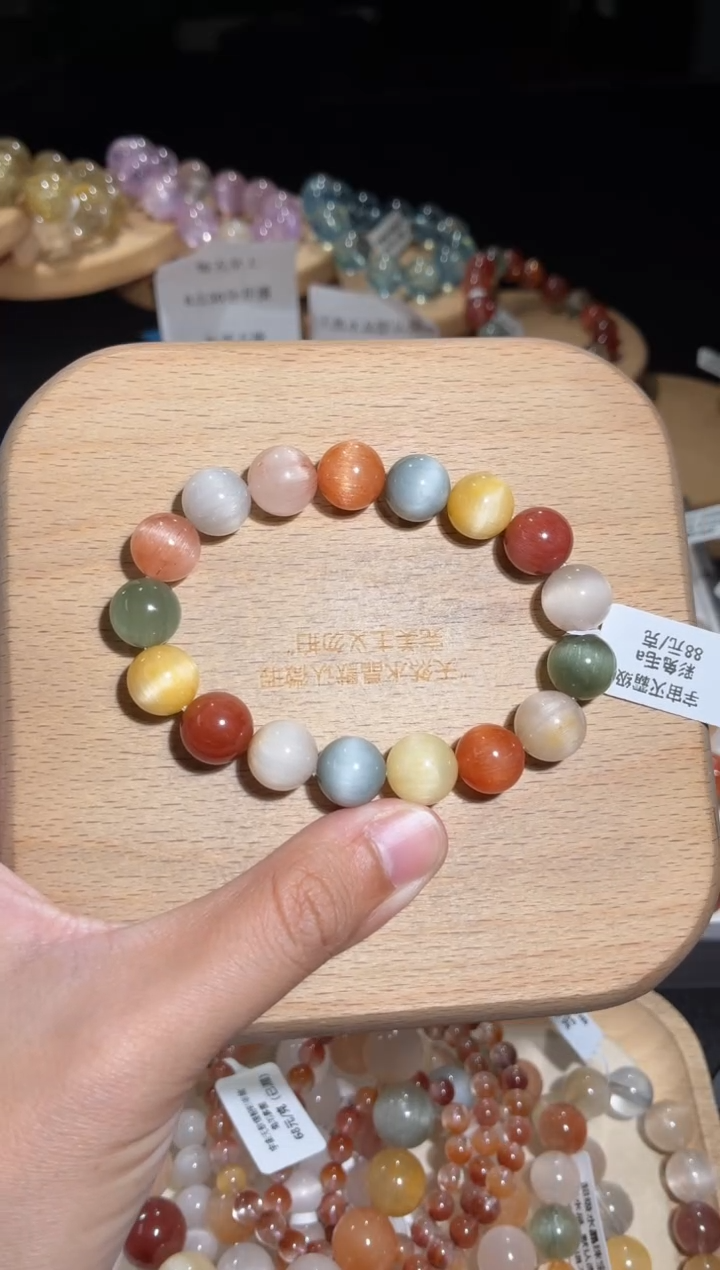未镶嵌手链水晶85多样性发一Z 11+