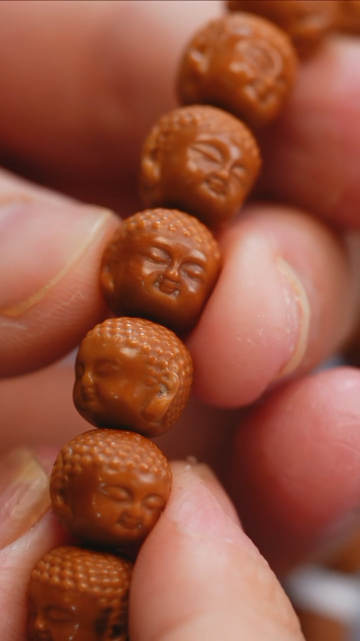 【闪购商品】橄榄核手串苏工猴头核