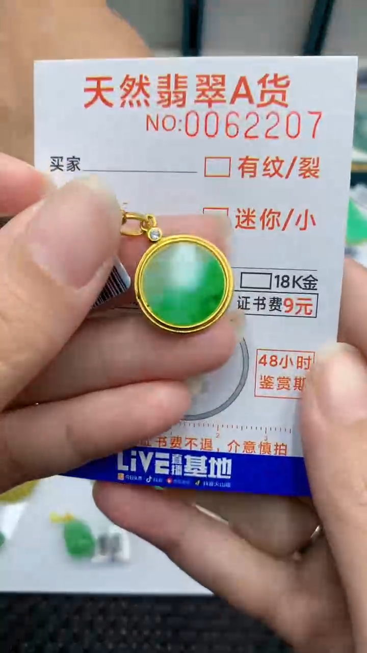 【闪购商品】翡翠颈饰银S925镶嵌            8