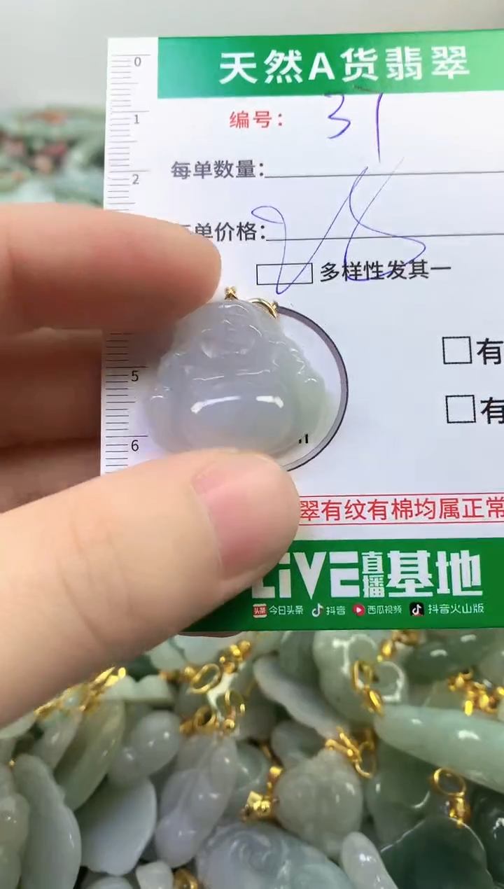 颈饰未镶嵌翡翠纯天然缅甸A货翡翠